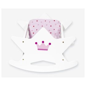 Culla in legno Goki per bambole con piume, Goki