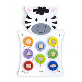 Gioco educativo da parete - Zebra