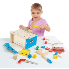 Laboratorio di falegnameria con strumenti, Melissa & Doug
