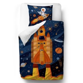 Sig. Little Fox Bedding Shuttle - coperta 100 x 130 cm cuscino: 60 x 40 cm