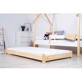 Letto supplementare Vario estraibile con materasso in schiuma - naturale