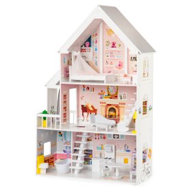 Casa delle bambole in legno Residenza pastello, EcoToys