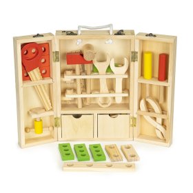 Set di attrezzi in legno per bambini, EcoToys