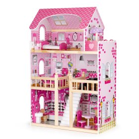 Casetta in legno per bambole Mandy, EcoToys