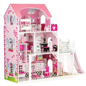 Casa delle bambole in legno con ascensore Viktorie, EcoToys