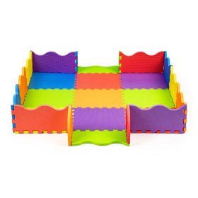 Tappetino in gommapiuma - puzzle colorato, EcoToys