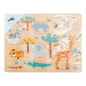 Puzzle in legno Small Foot Insert Safari, small foot