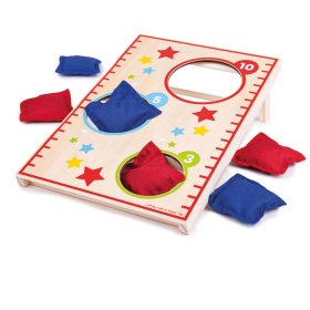 Bigjigs Toys Gioco di lancio dei cuscini, Bigjigs Toys