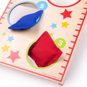 Bigjigs Toys Gioco di lancio di cuscini, Bigjigs Toys