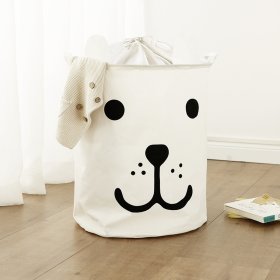 Cesto portagiochi con orsetti di chiusura, Ourbaby