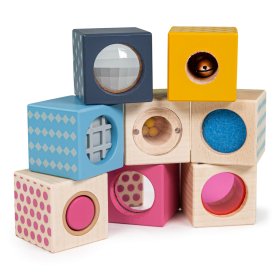 Cubi sensoriali Bigjigs Toys, Bigjigs Toys