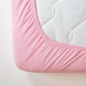 Lenzuolo in cotone 120x60 cm - rosa, Frotti