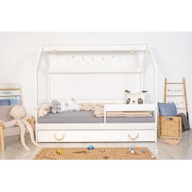 Letto da casa Lucky 160x80 - bianco