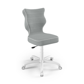 Sedia da scrivania ergonomica regolata ad un'altezza di 146-176,5 cm - grigia, ENTELO