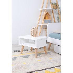 Comodino NEL - bianco, Ourbaby®