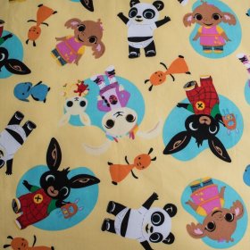 Biancheria da letto per bambini Bing 100 x 135 cm + 40 x 60 cm, Sweet Home, Bing