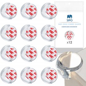 SIPO Set di protezioni per angoli arrotondati - 12 pz