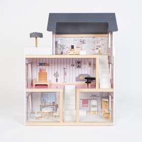 Casa delle bambole in legno Amélie