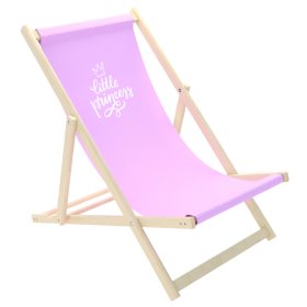 Sedia da spiaggia piccola principessa - rosa, Chill Outdoor