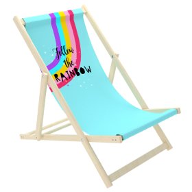 Sedia da spiaggia per bambini Rainbow, CHILL