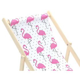 Lettino da spiaggia per bambini Fenicotteri, Chill Outdoor