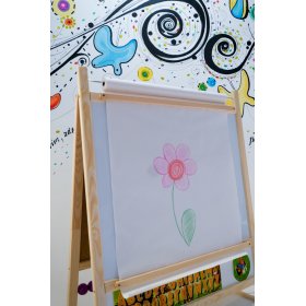 Lavagna magnetica per bambini 4in1