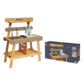 Cucina per bambini in legno Janod Outdoor Muddy Lab, JANOD