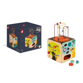 Janod Multifunzione Cubo Attivo con labirinto motorio - grande