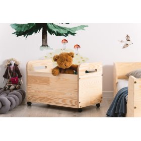 Cassa in legno per giocattoli BOX, ADEKO