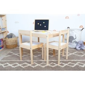 Tavolo per bambini e 2 sedie LETTO, Ourbaby®