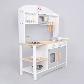 Cucinina in legno Lucy con accessori, Ourbaby