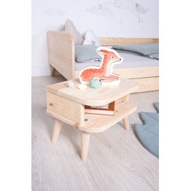 Comodino NELL - naturale, Ourbaby