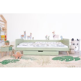 Letto di coltivazione Nell 2 in 1 - verde pastello, Ourbaby®