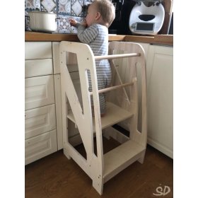Torre didattica Montessori Triangle SD Classic 85 - naturale, LilaBaby