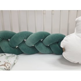Parapetto a treccia 240 cm - verde, TOLO