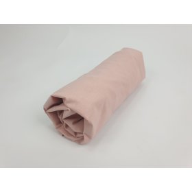 Set di lenzuola 2 pz - bianche/rosa antico, TOLO