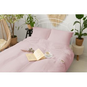 Biancheria da letto in mussola 140x200 cm + 70x90 cm rosa, Matex