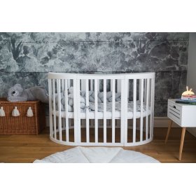 Letto di coltivazione ovale Ruby 7 in 1 - bianco