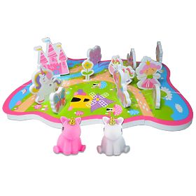 Adesivi da bagno Mondo degli Unicorni