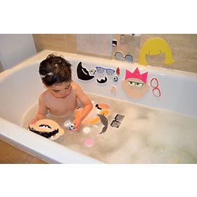 Adesivi da bagno - vestiti divertenti