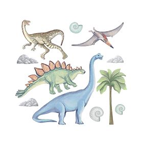 Adesivi da parete - dinosauri