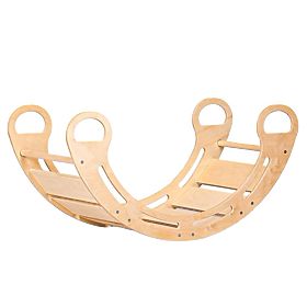 Altalena Montessori in legno - colore naturale, Ourbaby®