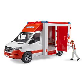 Ambulanza Bruder MB Sprinter con medico