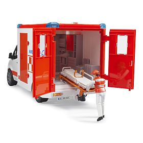 Ambulanza Bruder MB Sprinter con medico
