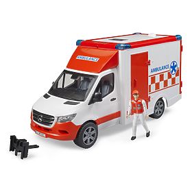 Ambulanza Bruder MB Sprinter con medico