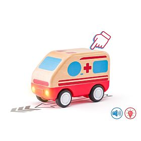 Ambulanza con suoni e luci