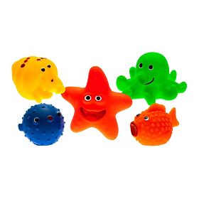 Animali marini da bagno 5 pezzi