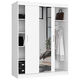 ARMADIO SCORREVOLE 150cm CLP BIANCO