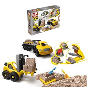 ART CRAFT Set di sabbia cinetica - Crea, costruisci, smonta