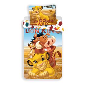 Biancheria da letto per bambini Il Re Leone 140x200 cm + 70x90 cm, The Lion King